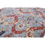 High-Quality Hand-Knotted Blue And Rust Area Rug