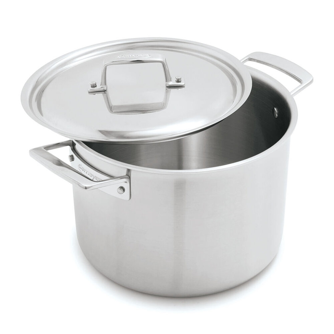 Demeyere Essential 5 7.5 L 18/10 Stainless Steel Stock Pot Demeyere
