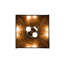 Luminaire suspendu conique 2 lumières 2 lumières
