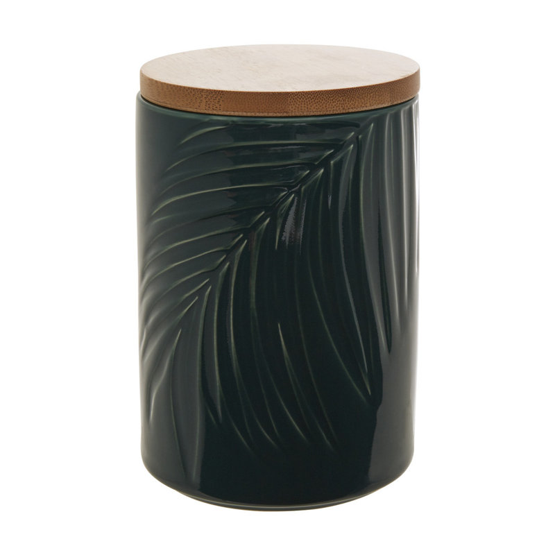 Avihay Porcelain China Jar, 17cm H x 12cm W x 12cm D