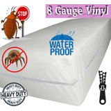 Superior-Mattress Waterproof Zipper Mattress Protector Case Pack