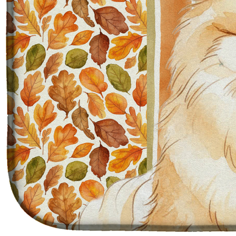 Tapis de vaisselle crème Pomeranian Heirloom