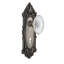 Victorian Plate with Decorative Keyhole and Crystal Victorian Knob-1243116421-1243116422