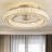 Crystall Dimmable Crystal Ceiling Fan