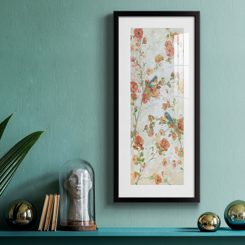 " Bluebirds And Blossoms ", Black