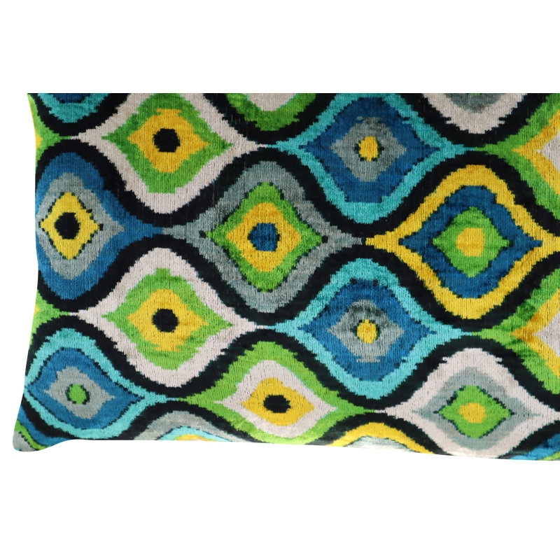 Velvet Lumbar Pillow Cover & Insert