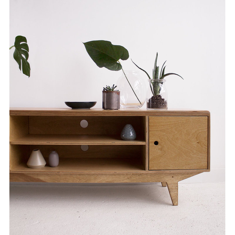 Bliss Unfinished TV Stand for TVs up to 88"