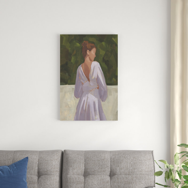 " In The Garden II " by Jacob Green Painting Print, 30" H x 20" W