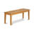 6 Piece Dining Room Furniture Set Contains a Rectangle Kitchen Table and 4 Dining Chairs with a Bench, 36x60 Inch, Oak-769714071-758353847-758353846