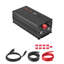 Système de batterie de secours avec pompe de puisard, 3000 W, bascule automatiquement sur l'onduleur à batterie pour un fonctionnement continu de la pompe de puisard, onde sinusoïdale pure, écran LCD, pour la protection du sous-sol et la panne de courant