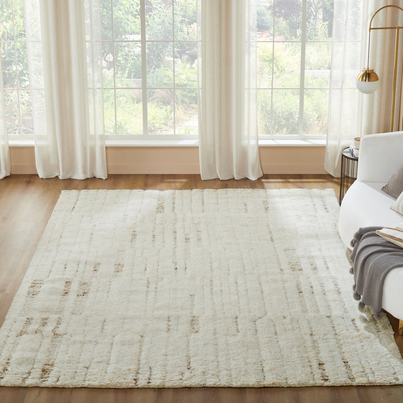 Sorrento Hand Knotted Wool Area Rug, Rectangle 9' x 12'