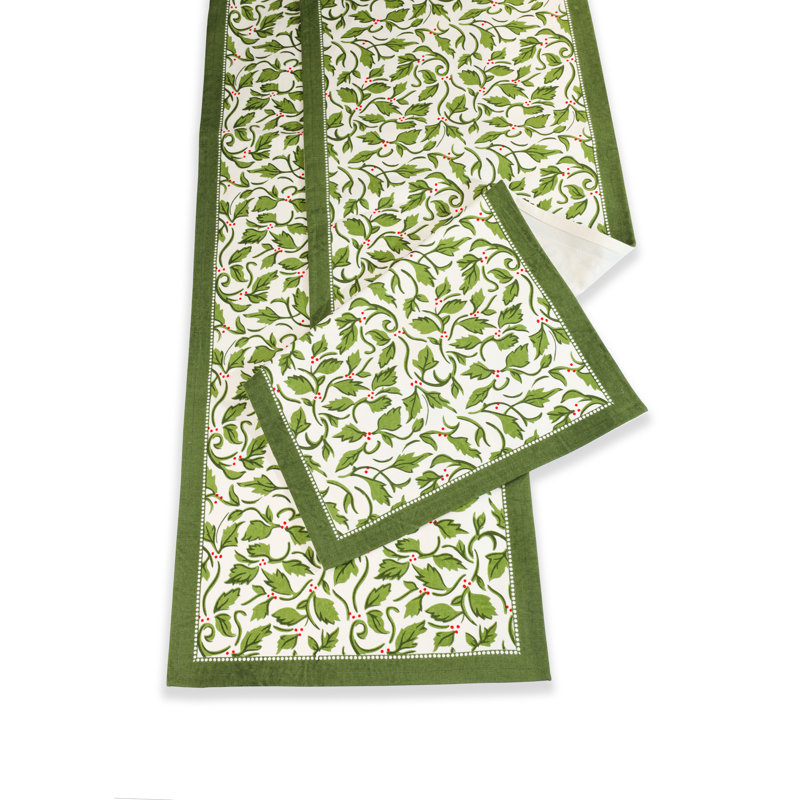 Chemin de table Evergreen, Vert