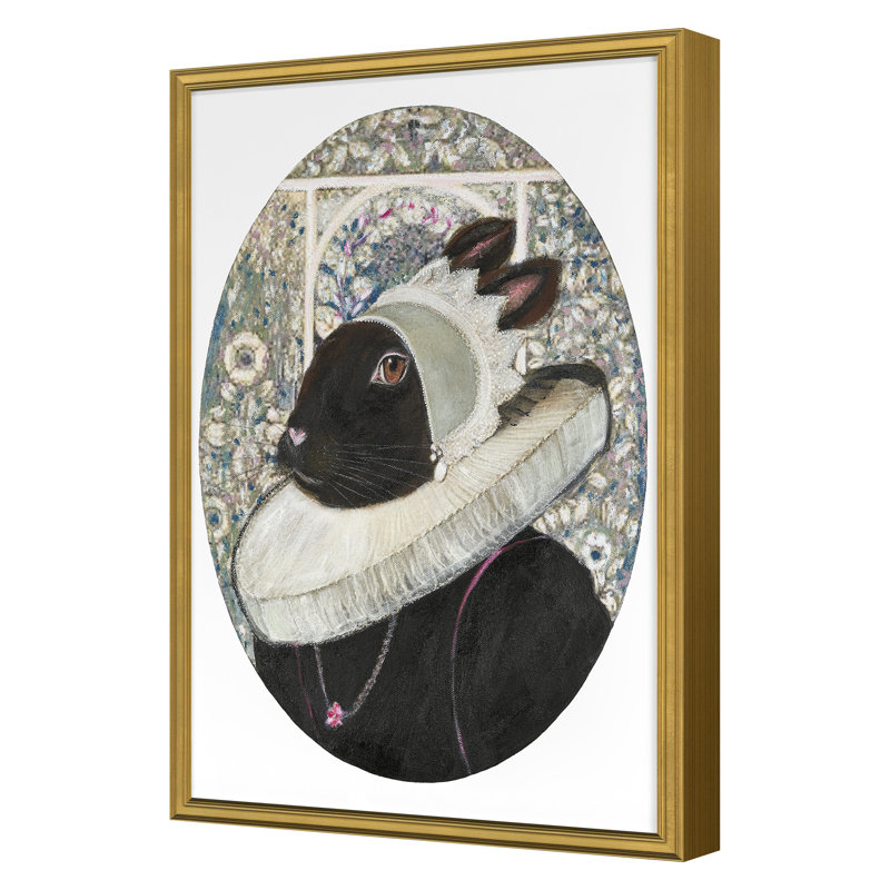 Lyra Print, 18" H x 12" W, Gold