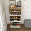 Armoire de rangement pour chaussures avec 3 tiroirs à panneaux blancs-450086178