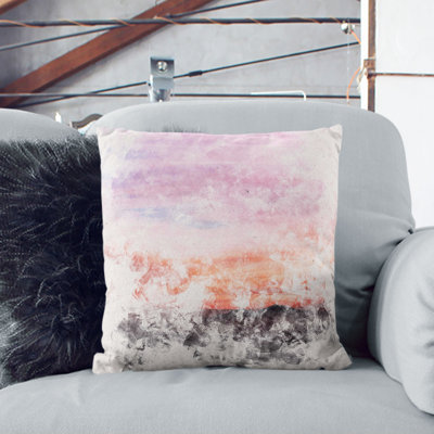 Sky Above the Mountain Cushion with Filling