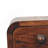 Solid Wood Curved Wall Mounted Bedside-407270890