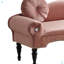 Banc de chevet en velours Modern