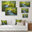 «Beautiful Spring River in Forest II», reproduction sur toile-380093645-380093635