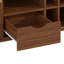 39'' Fluted Bar Cabinet With Wine Storage Space-765973759