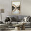 Cadre flottant Rustic Mountain Reflecting Lake, design par Petal Prints Design-1578466145-1578466173