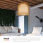 Éclairage extérieur moderne 1 lumière 20-in Verbana-95320046