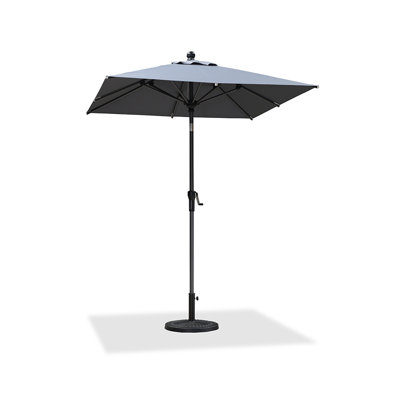 Parasol de table de marché extérieur George Crank and Tilt 72 po sans base George Oliver