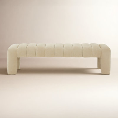 Gliese 63" Velvet Bedroom Bench