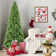 Arbre de Noël mince