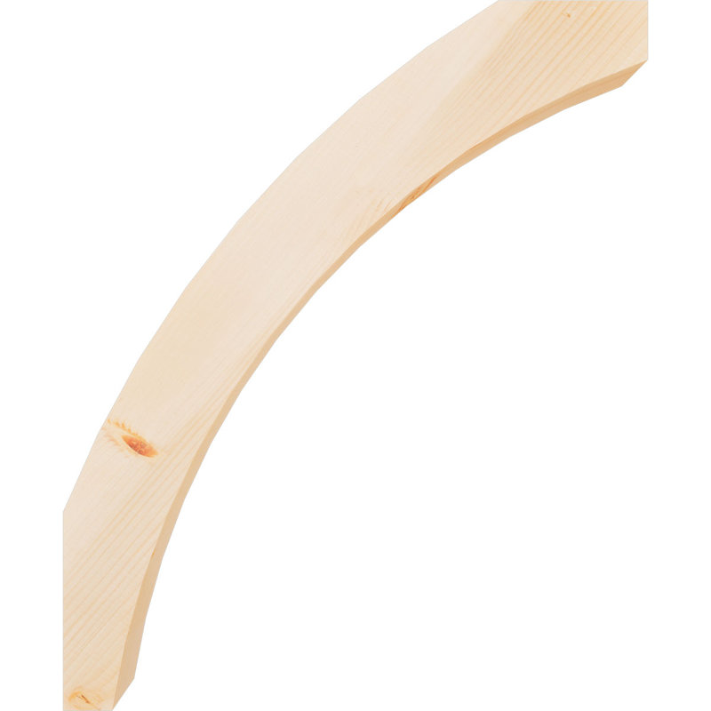 Genouillère Thorton, Sapin Douglas de 3 1/2 po (lisse), 28 po X H 34 po H