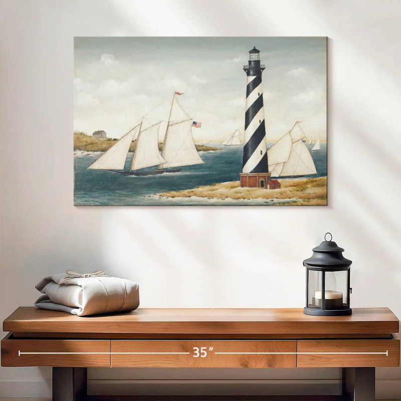 Hatteras Light, 16" H x 24" W
