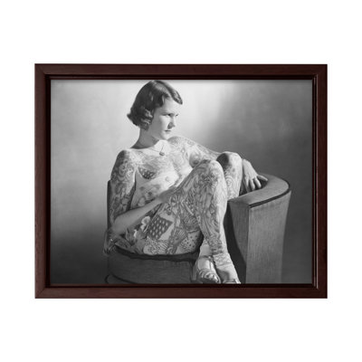 Dame tatouée