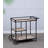 32.3x15.7x26.8" Shelf With Wheel