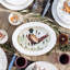 Wildlife Earthenware Serving Bowl