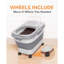 23 lb Contenant alimentaire en silicone avec couvercle à pression-98041786