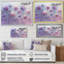 Lavand Dandelion Winter Field I - Pissenlit, art mural-1841235423-1841235408-1841235421