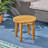 Outdoor 16" Acacia Wood Patio Side Table Outdoor Table Patio Table Picnic Table Outdoor Furniture