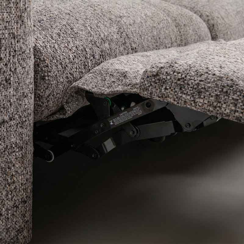 Canapé d'angle modulaire inclinable électrique haut de gamme COLAMY AUREN, tissu ultra-résistant à l'usure, canapé de salon pour cinéma maison