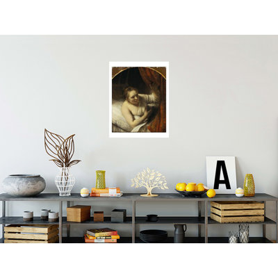 «A Woman in Bed» par Rembrandt van Rijn - Impression giclée