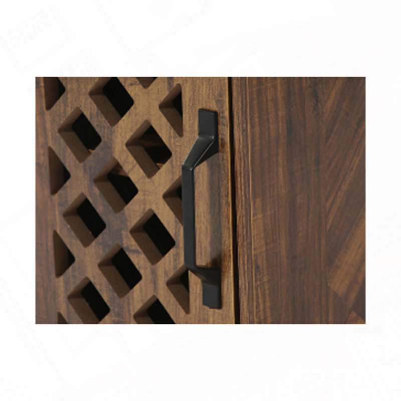 Table d'appoint Farmhouse avec abri de rangement, tiroir et armoire