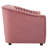 Announce Performance Velvet Channel Tufted Loveseat-1078053548