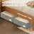 Under Bed Storage Containers With Wheels, 2-Pack Rolling Underbed Storage Drawers, No Assembly Required, Heavy-Duty Fabric With Clear Lid For Clothes, Shoes, Blankets, And Toys-521261834