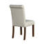 Chaise rembourrée avec garniture cloutée 2