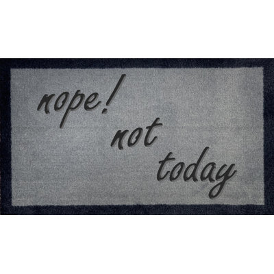 Shrout Non-Slip Indoor Doormat