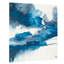 À travers les nuages bleus saphir V - Art abstrait acrylique à encre liquide-1635559239