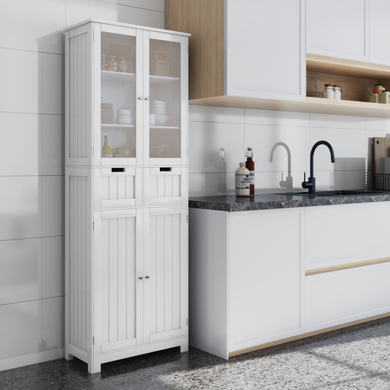 Armoire à linge Nadira