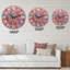 Horloge murale Poppy Flower Fields Forever I-59913208