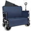 Chariot pliant 3 en 1 avec siège de banc - capacité de 500 lb, pneus de plage de 9 po x 4 po pour le camping et la plage-123018781