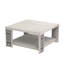 Table basse carrée 31,1 po avec tablette Arrastia-325123030