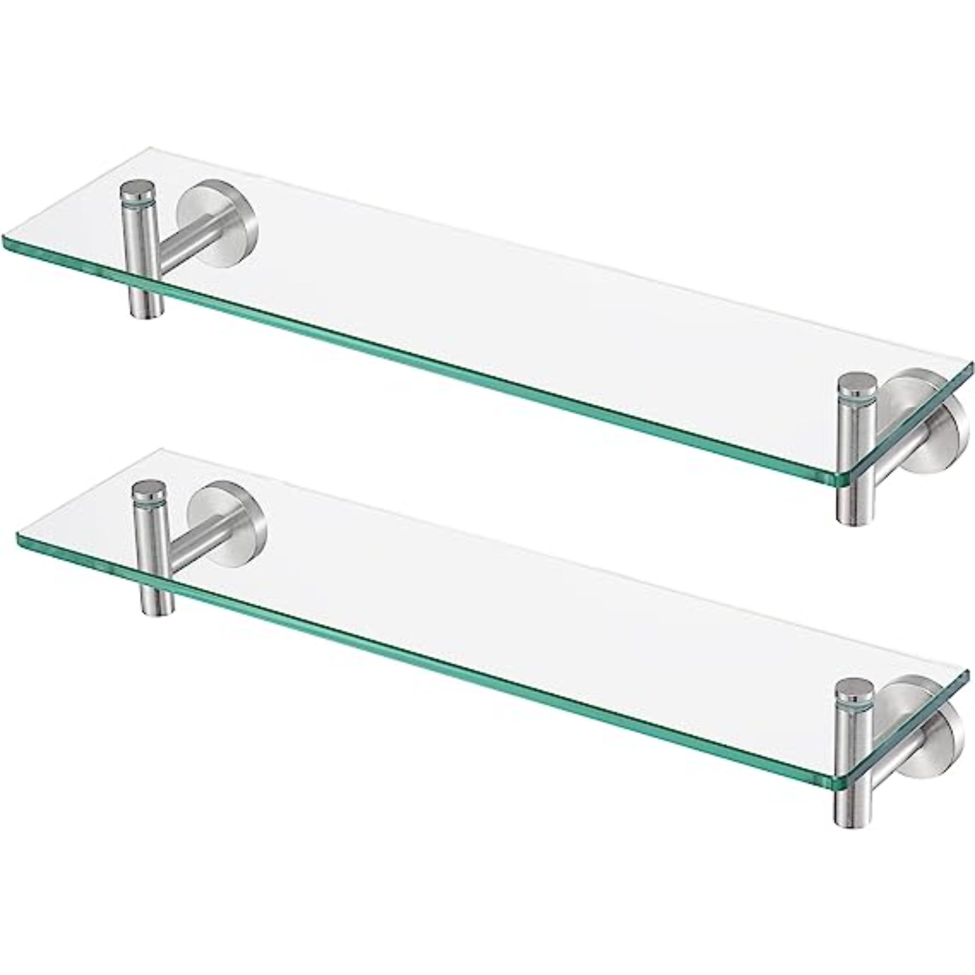 Elijahh 2 Piece Glass Floating Shelf Ivy Bronx, image size:2000x2000