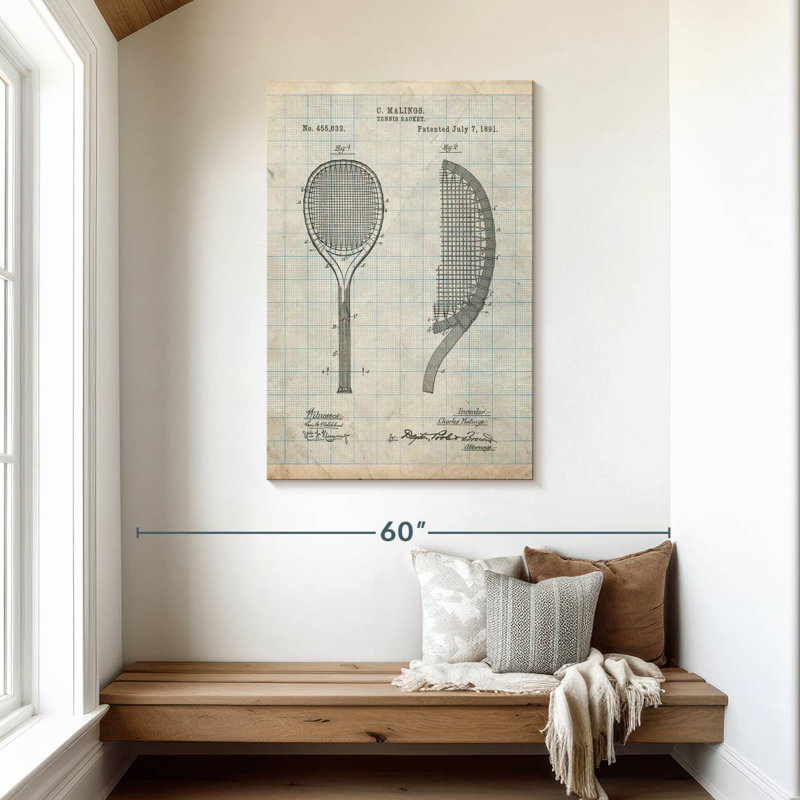 Laelle Antique Grid Parchment, 45" H x 30" W